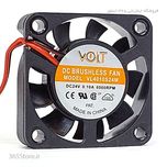 فن 4در4 24 ولت 0.10 آمپر برند VOLT مدل Fan 4x4 24V 0.10A Brand VOLT MODEL VL4010S24M