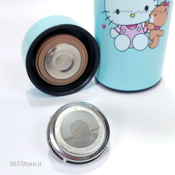 تراول ماگ هوشمند 500 میل Hello Kitty | نمایشگر دما LED | فروشگاه 365استور اسلامشهر
