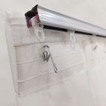 پرده تیکو دکو مدل پلیسه حریر کلاسیک سایز 500x280 سانتی متر