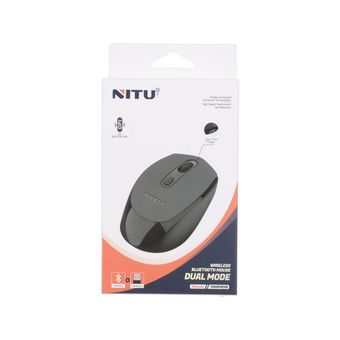 ماوس بی سیم Nitu مدل NWM05 - مشکی
