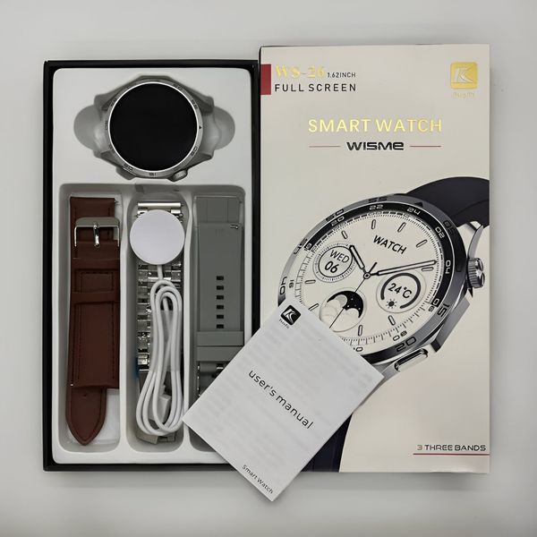 ساعت هوشمند ویسمی WS-26 – صفحه‌گرد AMOLED