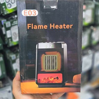 هیتر سرامیکی رومیزی Flame Heater مدل E03،