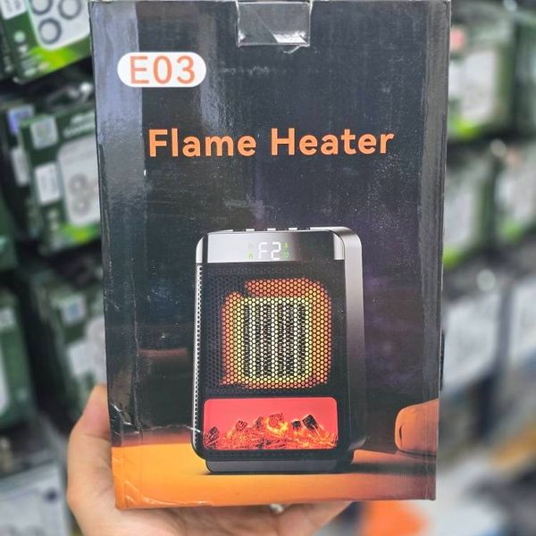 هیتر سرامیکی رومیزی Flame Heater مدل E03،