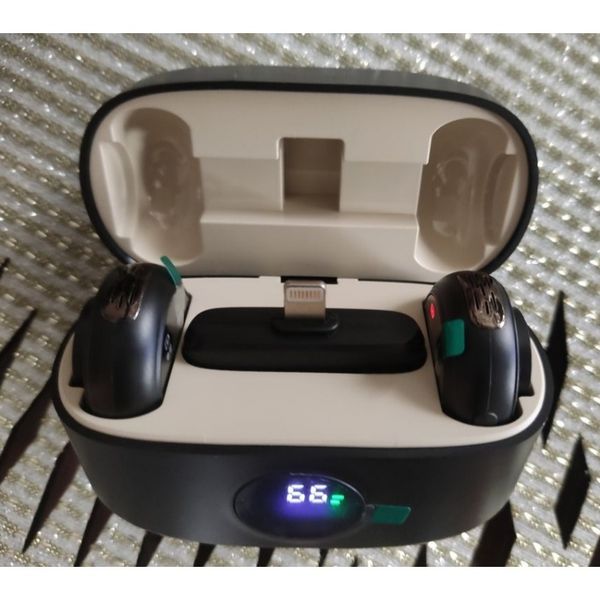 میکروفون یقه ای دو کاربره بی سیم مدل K31PRO - اصل مناسب اندروید و آیفون