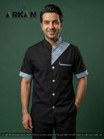 روپوش مدل صدرا مشکی ترمه دار