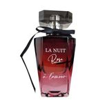 ادکلن زنانه لا نویت رز لا نور la nuit rose a lanour فرگرانس ورد حجم 100 میلی لیتر
