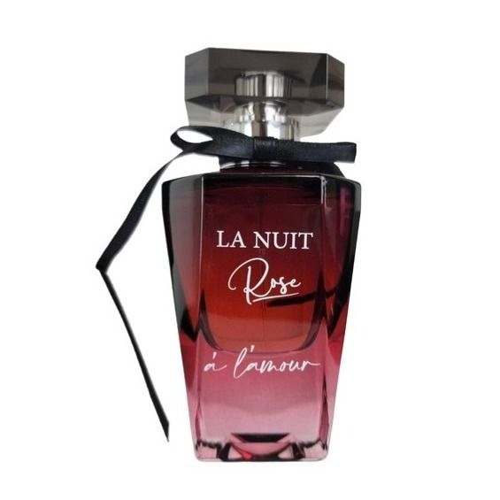 ادکلن زنانه لا نویت رز لا نور la nuit rose a lanour فرگرانس ورد حجم 100 میلی لیتر