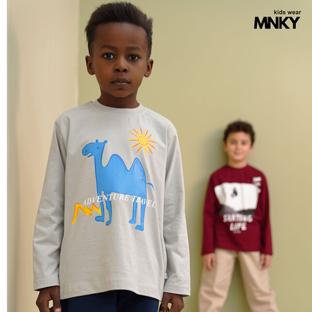 بلوز آستین بلند شتر