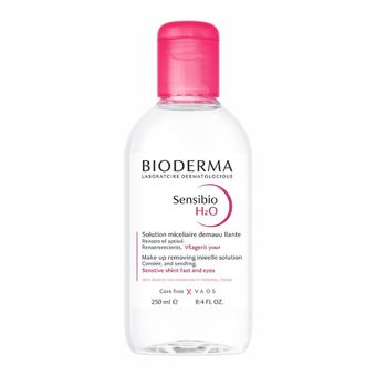میسلار واتر بایودرما سنسیبیو H2O پوست حساس و خشک 250 میل Bioderma Sensibio H2O Micellar Water