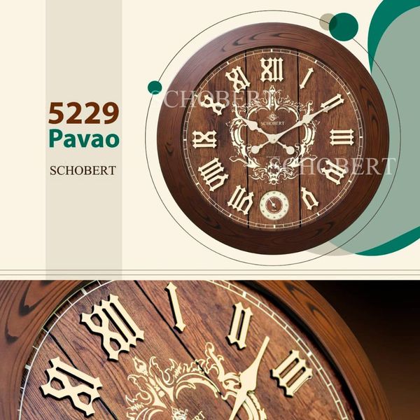 ساعت دیواری شوبرت مدل 5229