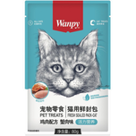 پوچ گربه‌ی ونپی با طعم مرغ و خرچنگ / Wanpy cat pouch with chicken and crab flavor