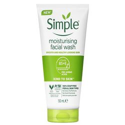 ژل شستشو صورت سیمپل مدل B5+E حجم 150 میلی لیتر