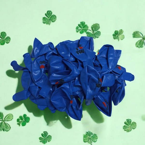 بادکنک مدل i love you بسته 25 عددی