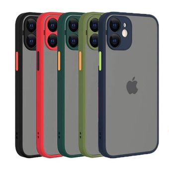 کاور قاب گوشی پشت مات محافظ لنزدار آیفون 12 مینی iphone 12 mini
