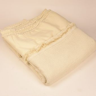 شال مبل کتان طرحدار