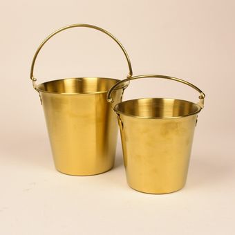 سطل یخ طلایی