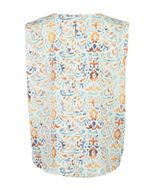 تاپ یقه هفت طرح شکوفه زنانه ریس کد Rees1050047