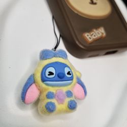 آویز موبایل مدل استیج مخملی