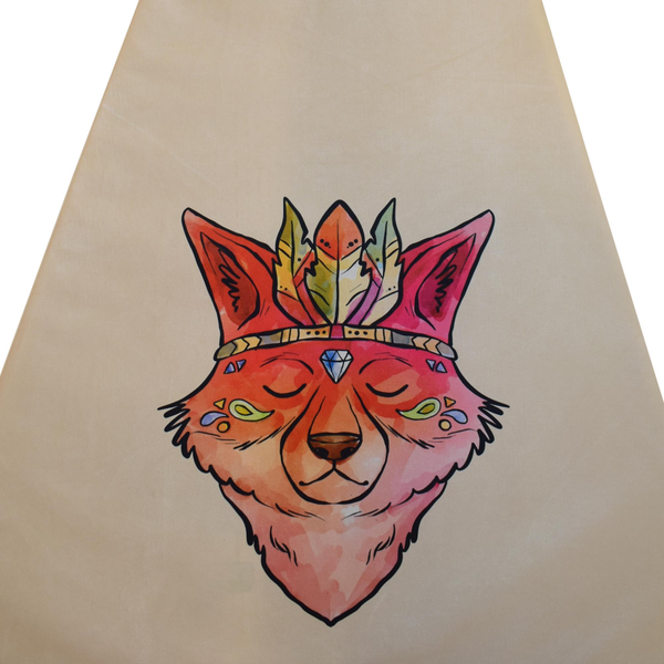 چادر بازی کودک مدل سرخپوستی طرح حیوانات کد PT505