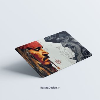 استیکر کارت بانکی رستا - طرح جک اسپارو دزدان دریایی کارائیب (01)