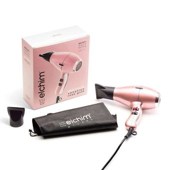 سشوار حرفه‌ای الشیم Elchim ساخت ایتالیا مدل Rose Gold 3900 Healthy Ionic