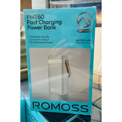 پاوربانک 60000 میلی‌آمپر 100 وات ROMOSS مدل PMT60