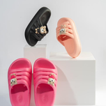 دمپایی دخترانه استیکردار