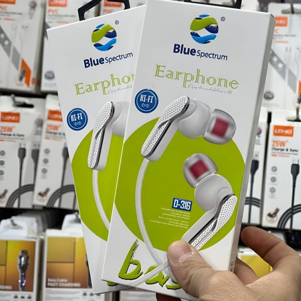 هندزفری سیمی Blue مدل D316