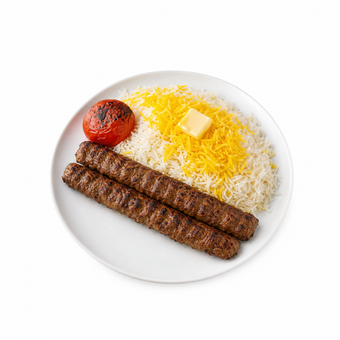 چلو کباب کوبیده پرسنلی