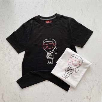 تیشرت طرح Karl مدل TS.KRL.007