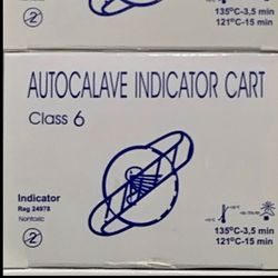 نوار تست اتوکلاو، اندیکاتور، autoclave indicator cart