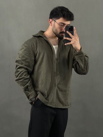 پیراهن مخمل 2044 سبز