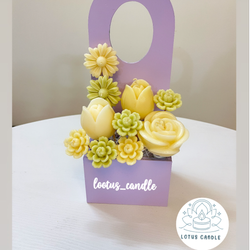 باکس گل شمعی