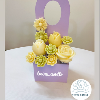 باکس گل شمعی