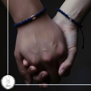 دستبند نقره-نخ นຖ໐