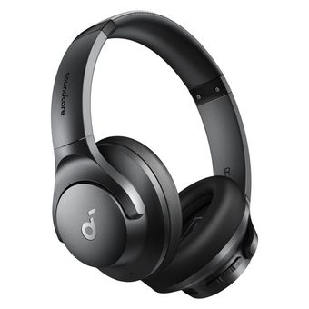 هدفون بلوتوثی انکر مدل Soundcore Q20i با نویز کنسلینگ فعال (ANC)، درگاه شارژ USB Type-C، دارای 2 میکروفون داخلی و 2 میکروفون خار