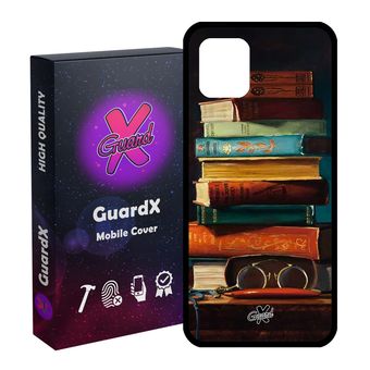 کاور گارد ایکس طرح کتاب مدل Glass10299 مناسب برای گوشی موبایل سامسونگ Galaxy Note 10 Lite