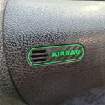 برچسب خودرو طرح ایربگ کد 10806G مناسب برای پژو 206