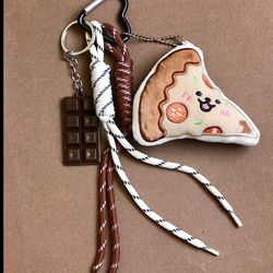 آویز کیف ( چارم بگ ) پیتزا