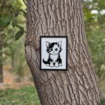 تابلو مدل چاوه گربه