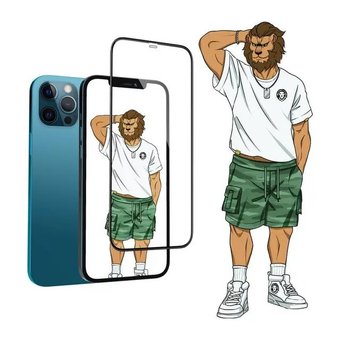 گلس سیلیکون پلاس گرین Green 3D Silicone Plus HD Glass 12/12pro