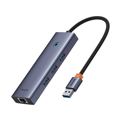 هاب 4 پورت USB 3.0 بیسوس مدل UltraJoy Series 4 BS-OH109 (گارانتی 24 ماهه آونگ)