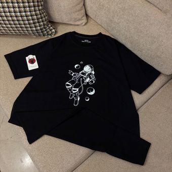 تیشرت طرح فضانورد مدل TS.AN.004