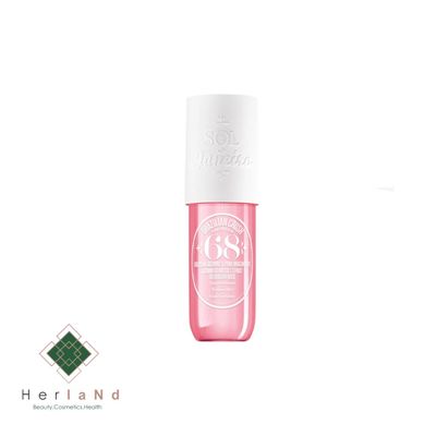 بادی اسپلش سول دو ژانیرو 68 دارای رایحه میوه دراگون صورتی و اسنس میوه لیچی