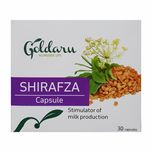 کپسول شیرافزا گل دارو بسته 30 عددی
