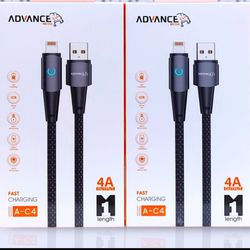 کابل شارژ لایتنینگ به آیفونIPHONE Advance C4 –USB-A TO LIGHTNING