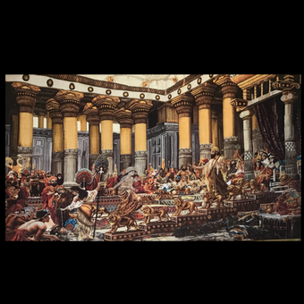 تابلوفرش دستبافت تبریز