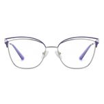 فریم عینک طبی گربه ای مدل JS8626C260-P81 مناسب برای صورت گرد و بیضی