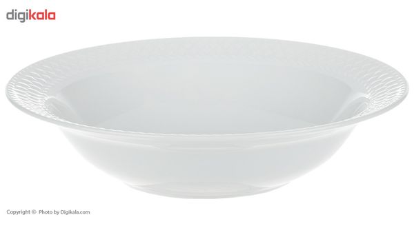 سرویس غذاخوری 102 پارچه 12 نفره چینی زرین ایران مدل رادیانس سفید درجه عالی