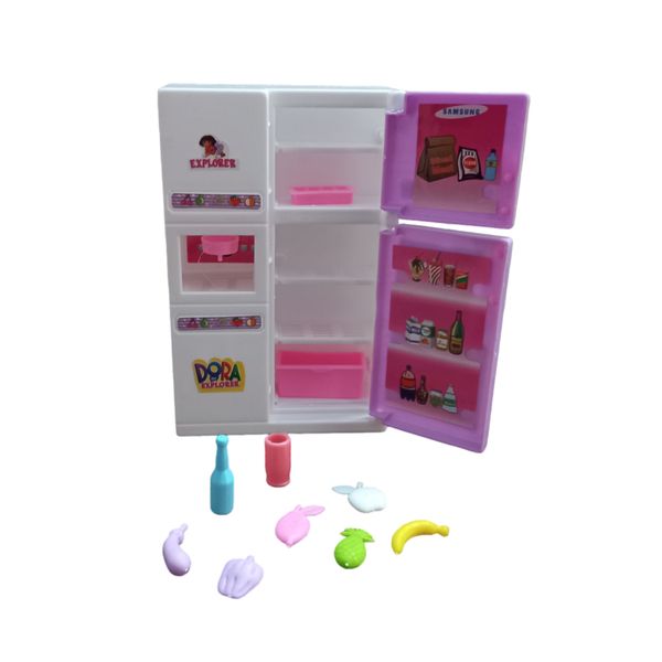 ست اسباب بازی آشپزخانه مدل یخچال دورا